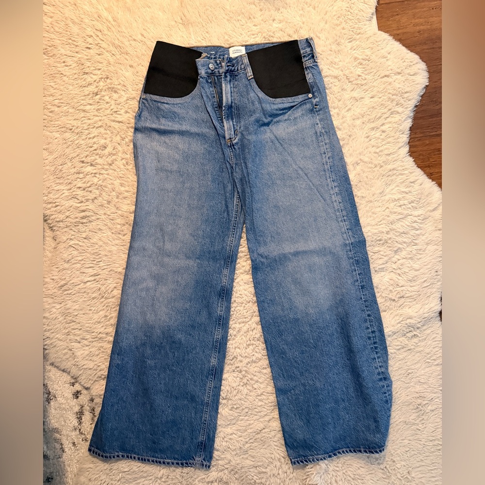 Citizens Of Humanity Maternity Paloma Blue Denim Jeans